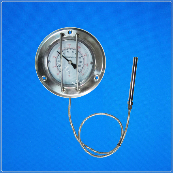 SS316 liquid filled thermometer